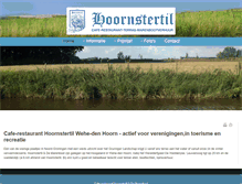 Tablet Screenshot of hoornstertil.nl